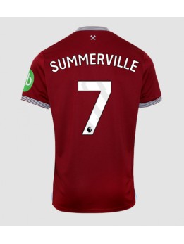 West Ham United Crysencio Summerville #7 Replika Hemmakläder 2025-26 Kortärmad